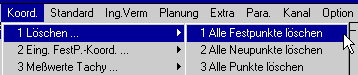 Aufruf einer der drei Lsch- Programmpunkte (3 KB)