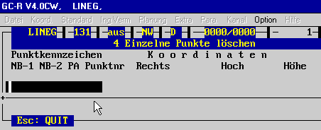 Abfrage Punktnummer (5 KB)