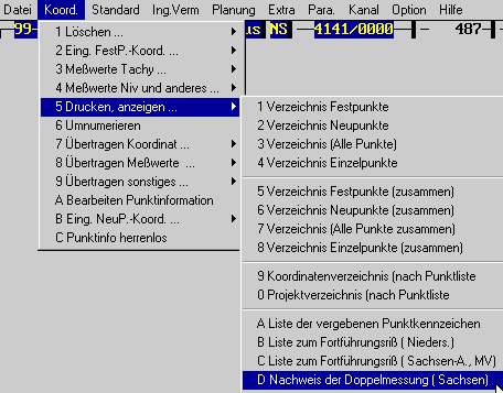 Aufruf Nachweis der Doppelmessung (9 KB)