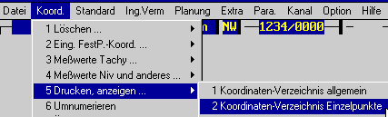 Aufruf Verzeichnis Einzelpunkte (5 KB)