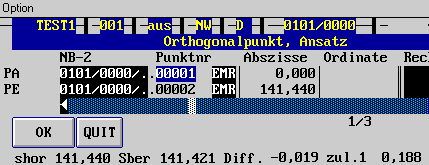 Eingabe der Bezugspunkte (6 KB)