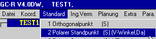 Aufruf: Polarer Standpunkt (V-Winkel, Da) (3 KB)