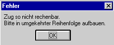 Zug so nicht rechenbar. (3 KB)