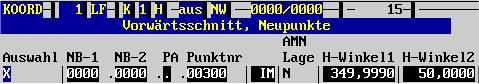 Vorwrtsschnitt, Neupunkte , linke Seite (4 KB)