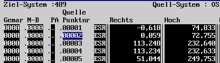 Gefllte Tabelle, Quellsystem 5 KB